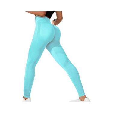 Imagem de Leggings De Yoga Sem Costura Para Mulheres, Roupas De Fitness Para Tre