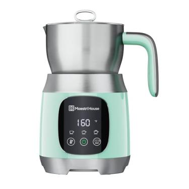 Imagem de Maestri House Milk Frother, 21OZ Variable Temp and Froth Thickness Milk Frother and Steamer, Smart Touch Control Milk Warmer, Dishwasher Safe, Memory Function for Latte Cappuccino Hot Chocolate_AB