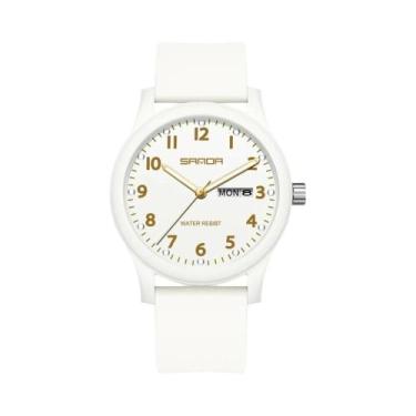 Imagem de Relógio De Pulso Masculino À Prova D'Água Com Pulseira De Silicone Lum