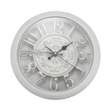 Imagem de Relógio de parede Relógio de parede criativo moderno para decoração quartzo silencioso para restaurantes, corredores, escritórios Sem tique-taque