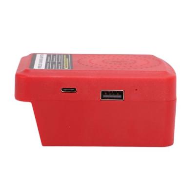 Imagem de Generic Adaptador de Carregador Sem Fio, Carregamento Rápido de 15 W Com Porta USB Tipo C DC para Vários Dispositivos, Carregadores de Bateria para Ferramentas Elétricas Compatíveis