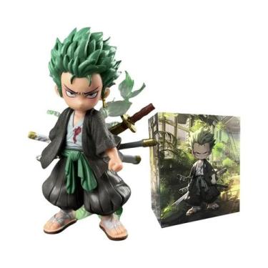 Imagem de Figuras De Ação Roronoa Zoro De 15cm One Piece Modelo De PVC Brinquedo
