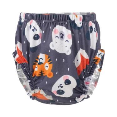 Imagem de Fralda De Natação Para Bebês Meninos E Meninas Respirável Com Estampa 