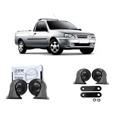 Imagem de BUZINA AUTOMOTIVA CARACOL (PAR) GRAVE/AGUDO PARA COURIER 2000 >2013 - TIGER AUTO