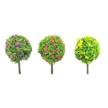 Imagem de Kit 3 Árvores Coloridas para Cenários e Bases de Miniaturas - RPG