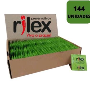 Imagem de Caixa Preservativo Camisinha Sabor Menta Rilex 144 Unidades