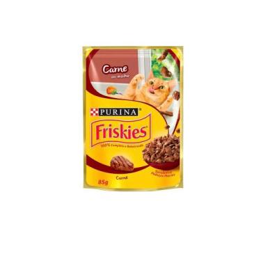 Imagem de Friskies sachê gato adulto carne 85g - DOG CHOW