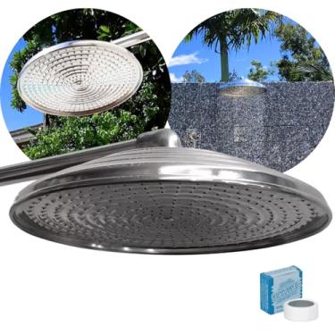 Imagem de Ducha Cascata Chuveiro Piscina Chuveirão Alumínio 12 Pol