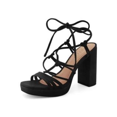 Imagem de Sandalia Feminina Alta Ramarim 2258501-Feminino