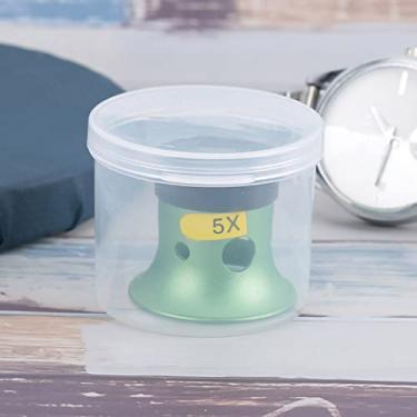 Imagem de ZJchao Lupa Portátil para Reparo de Relógio, Lupa 5x, Ferramenta de Joias, Durável e Confortável para Relojoeiros, Joalheiros, Verde, Preto, 3.1cm de Altura