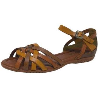 Imagem de Sandalia Feminina Tiras Trançadas Ajuste Dia a Dia New Face-Feminino