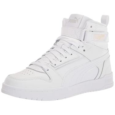 Imagem de PUMA RBD Game Tênis masculino, Branco-branco-time dourado, 41