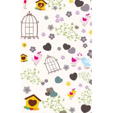 Imagem de Papel de Parede Adesivo Quarto Coração Infantil Baby BA 13 - IC DECOR