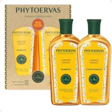 Imagem de Kit Phytoervas Shampoo + Condicionador Iluminador Camomila 250ml