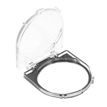 Imagem de OUNONA Capa de segurança transparente com botão de pressão para máquina de lavar roupa de PC, protetor de interruptor de máquina de lavar louça, fácil de instalar contra desligamentos acidentais