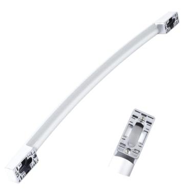 Imagem de WR12X37485 Maçaneta de porta de geladeira compatível com GE Hotpoint RCA Kenmore Fridge Sears Handle, WR12X37485 Substituição do puxador do freezer PD00074459 4975820 AP7018698 PS16554855 EAP16554855