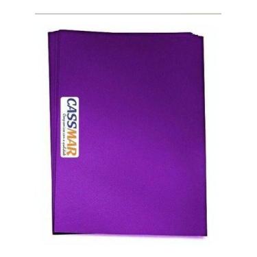 Imagem de Capa Para Encadernação A4 Roxo Line Pp 0,30 100un - Cassmar
