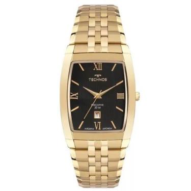 Imagem de Relógio de Pulso Masculino Technos Executive Dourado GN12AA/1P