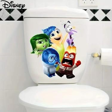 Imagem de Adesivo Para Sanitário Divertidamente - Lojinha Da Luc Adesivos