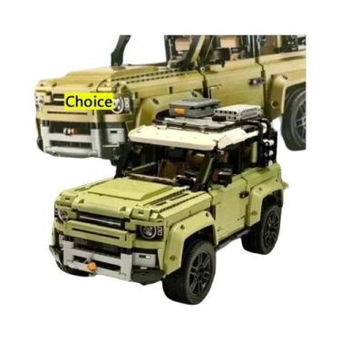Imagem de Blocos De Montar De Carro Clássico Off-road Defender Para Meninos Adul