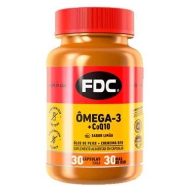Imagem de Suplemento Alimentar em Comprimidos FDC - Ômega 3 + Coenzima Q10 30 Caps-Unissex