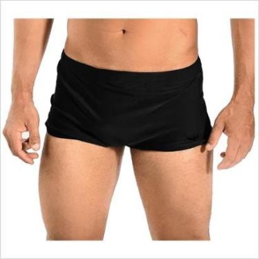 Imagem de Sunga Masculina Boxer Larga Adulto Lisa Moda Praia-Masculino
