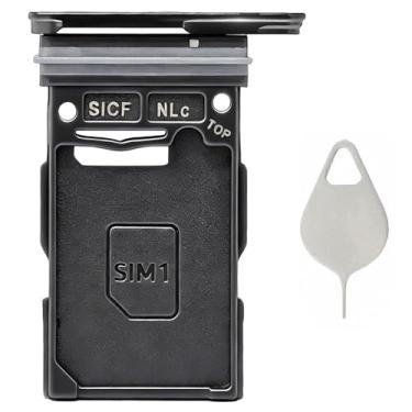 Imagem de Ubrokeifixit Bandeja para cartão micro SD Galaxy S25 S931W, substituição para compartimento de cartão SIM único para Samsung Galaxy S25 S931U S931W S931U1 S931B S931E 6.2 (S931U-azul preto)