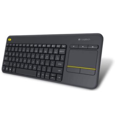 Imagem de Kit Teclado E Mouse Sem Fio Touch Pad Integrado Produto Novo