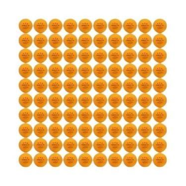 Imagem de Bolas De Treinamento De Tênis De Mesa Brancas E Laranjas ABS Huieson 3