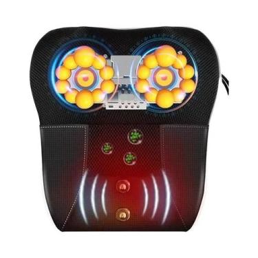 Imagem de Almofada Elétrica Aquecida Para Pescoço Com Acupressão, Tração Cervica