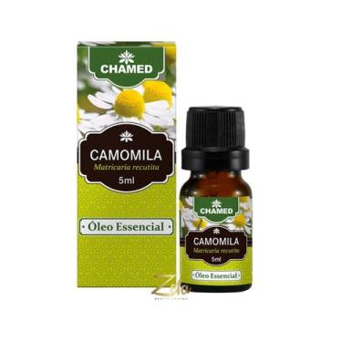 Imagem de Óleo Essencial Camomila Alemã 100% Puro 5ml - Chamed - Chamel