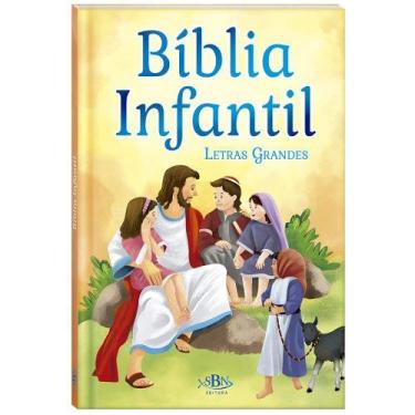 Imagem de Bíblia Infantil Letras Grandes - SBN Editora