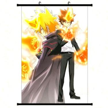 Imagem de Pôster de pintura de parede em tela Hitmans Reborns Anime - yiweisai