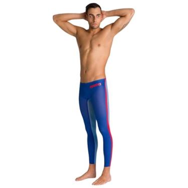 Imagem de ARENA Calça masculina Powerskin R-Evo Open Water Swim Triathlon, azul oceano, 24, Azul...