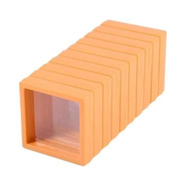 Imagem de Pacote Com 10 Suportes Portáteis 3D Flutuantes Para Joias, Estojo Orga