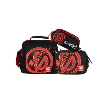 Imagem de Kit Enaldinho Escolar Lancheira Térmica + Estojos Box Triplo - Luxcel