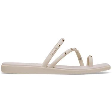 Imagem de Sandália Crocs Miami Studded Toe Loop Sandal Almond Tint-Unissex