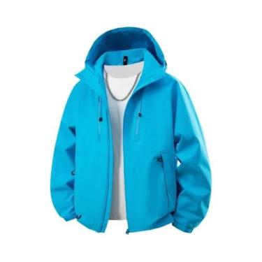 Imagem de Jaqueta Masculina Impermeável E À Prova De Vento Para Caminhadas, Esca
