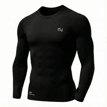 Imagem de Camisa Térmica Para Treino Estilo Com Proteção UV 50 Slim Fit, Treino, Corrida, Caminhada ou Jogo-Unissex