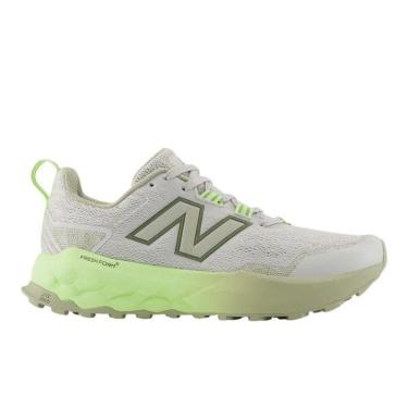 Imagem de Tenis New Balance Fresh Foam Garoe V2 Cinza/Verde Claro-Feminino