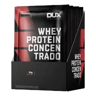 Imagem de Whey Protein Dux Concentrado Pó 300g Kit 10 Saches 30g Cada