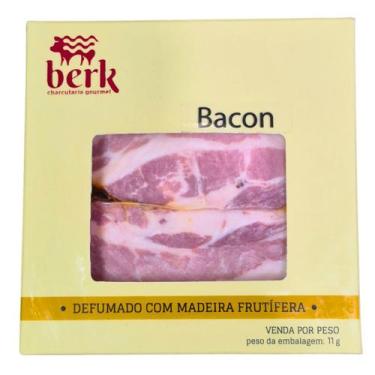 Imagem de Bacon suino defumado em pedaço sem pele 150g premium berk - BERK CHARC