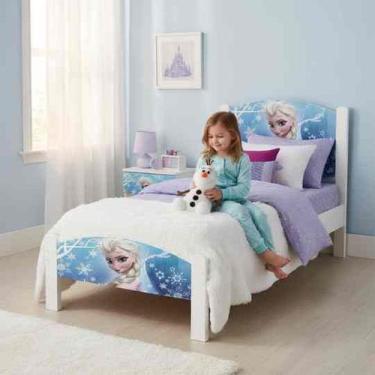 Imagem de Cama solteiro Anita Branca Frozen Cod: 675.008 - Werlang