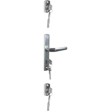 Imagem de Fechadura Pop Line Externa, Trio Tetra, Cromada Soprano OstenVonder