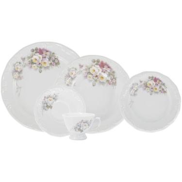 Imagem de Aparelho de Jantar 20 Peças Schmidt Redondo - Porcelana Eterna