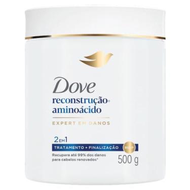 Imagem de Máscara Capilar Dove 2 em 1 Reconstrução + Aminoácido 500g