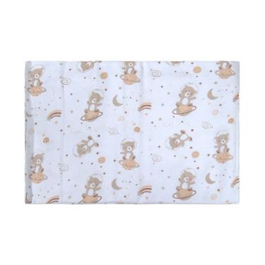 Imagem de Cueiro para Bebê 3 Unidades 1,00 m x 80 cm Flanelado Bublim