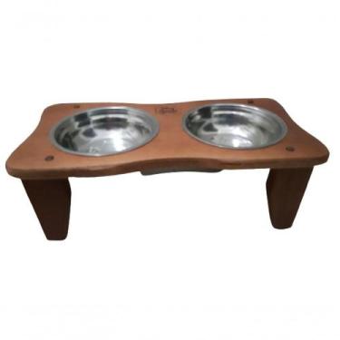 Imagem de Comedouro Bebedouro Pet Duplo M - SHOPPINGNET