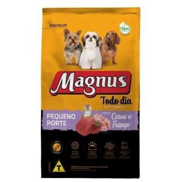 Imagem de Ração Magnus Todo Dia Carne e Frango para Cães de Pequeno Porte 15kg
