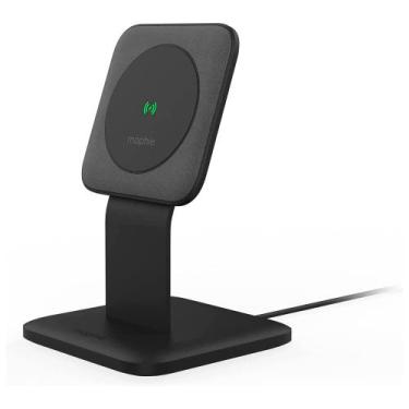 Imagem de Carregador Sem Fio Mophie Stand Snap+ 15W e Magsafe Qi Preto - 4013077